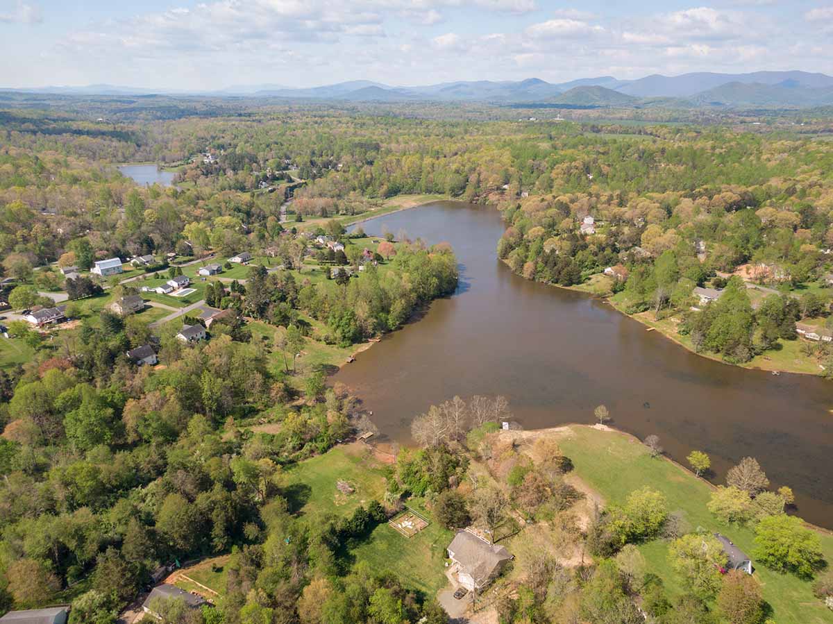 Twin Lakes Aerial View